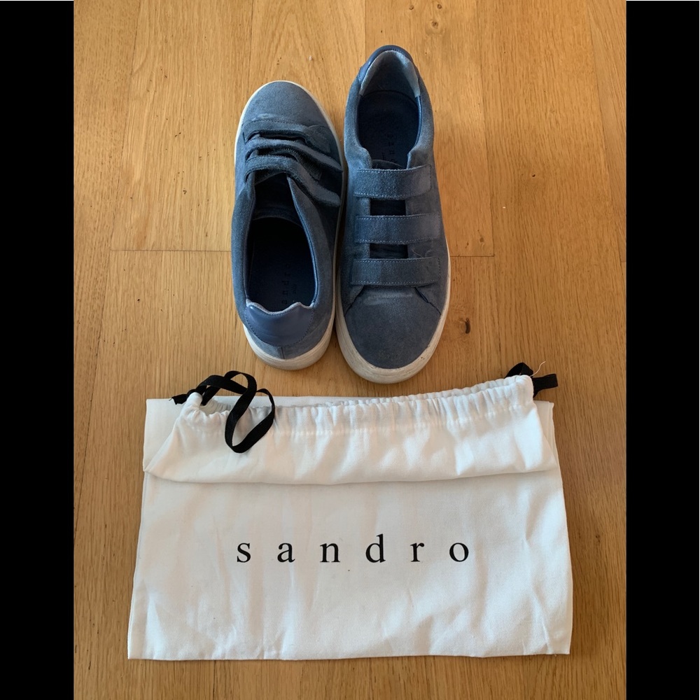 Sandro Velcro Sneakers